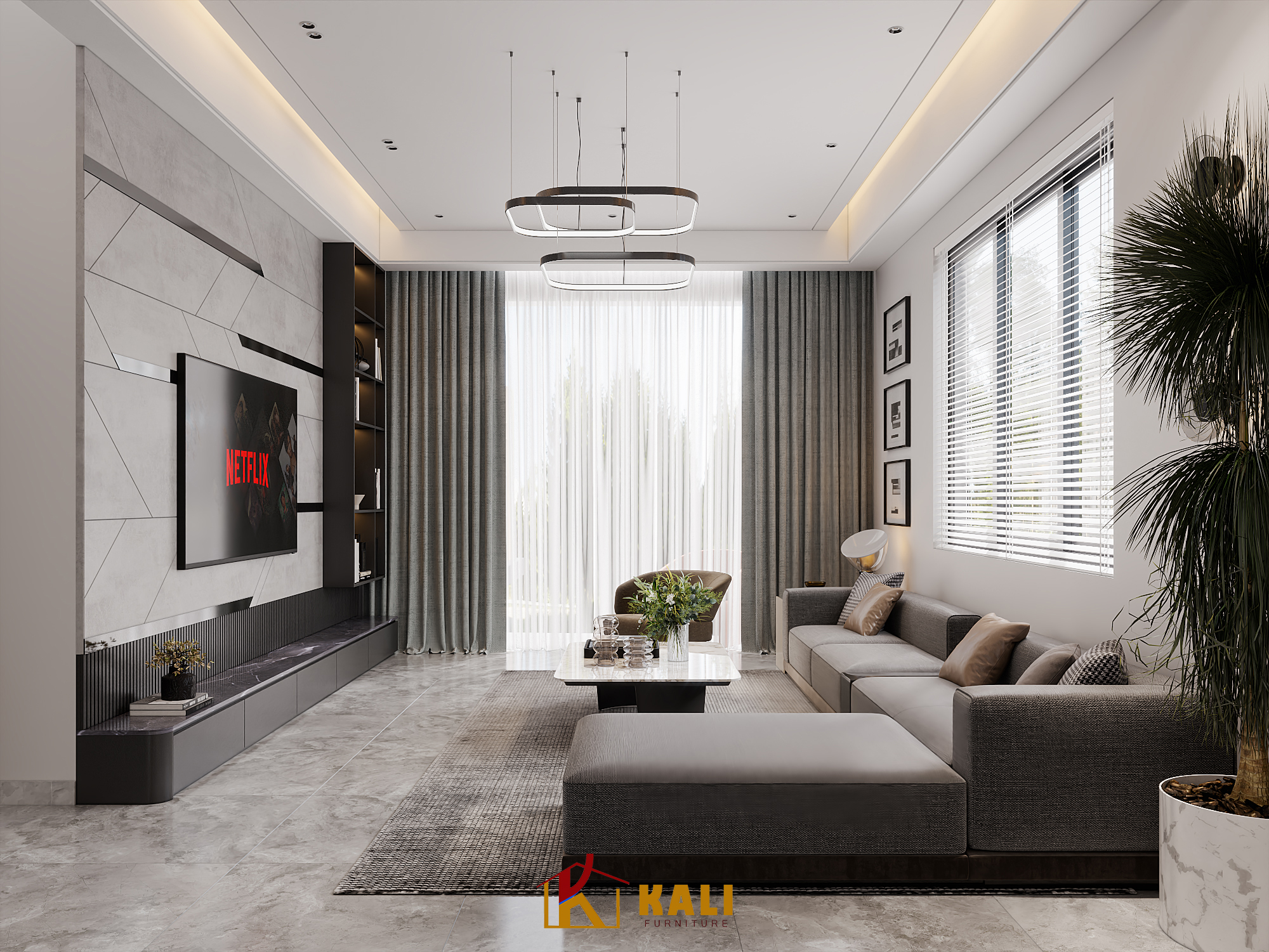 Không gian phòng khách