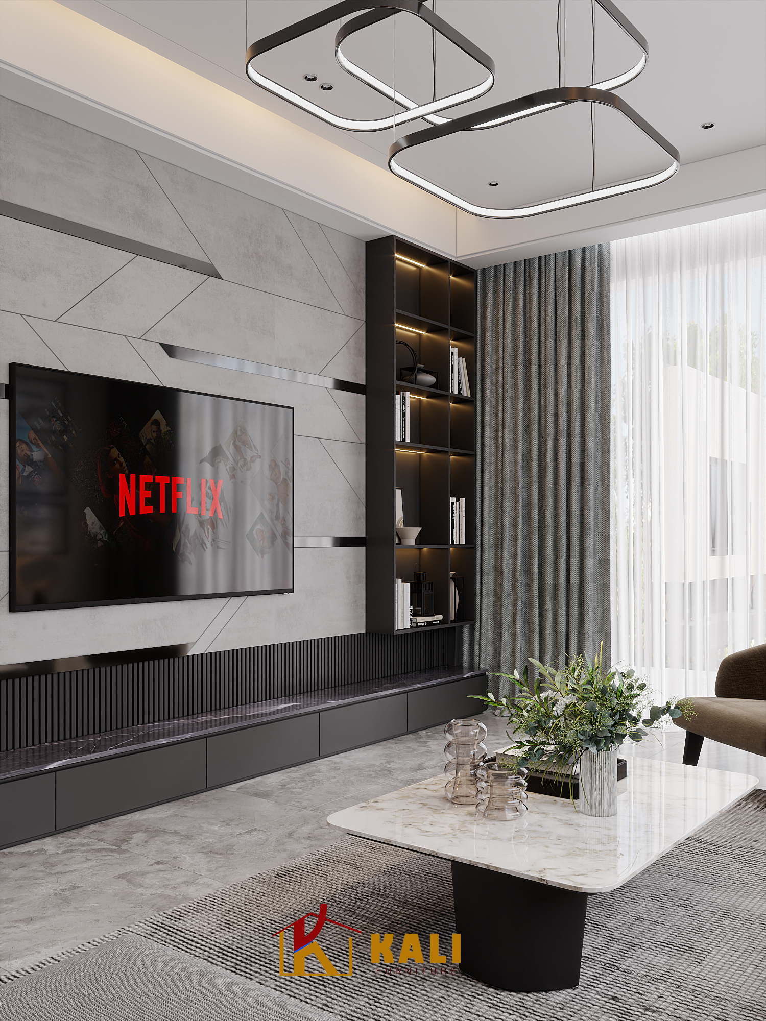 Không gian phòng khách